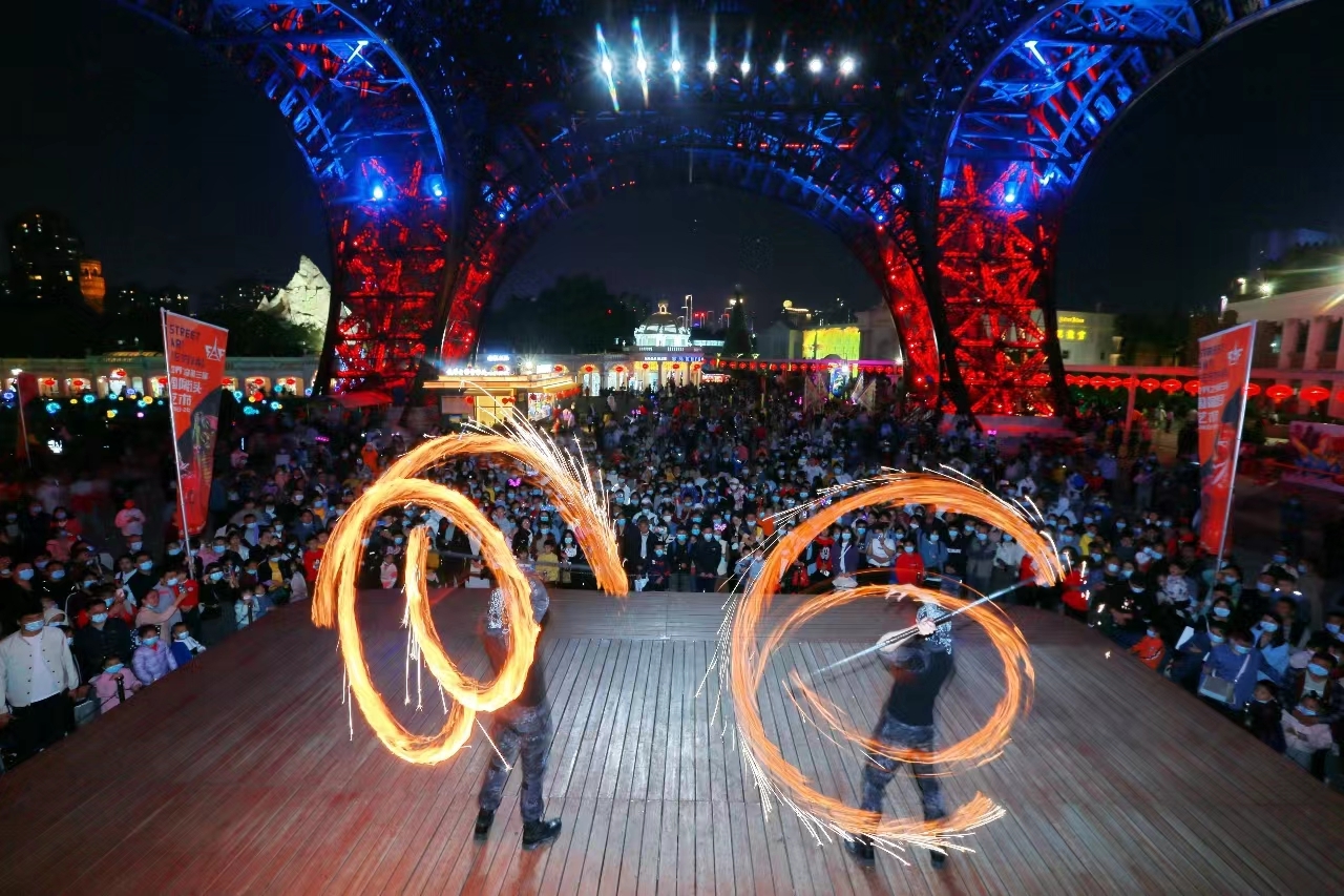 国庆必玩，全球顶级街头艺术家齐聚深圳世界之窗