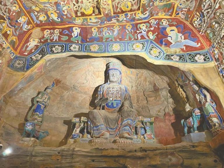 深圳博物馆“搬”来云冈石窟第12窟