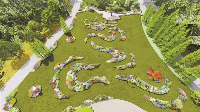 仙湖植物园花境犹如仙境