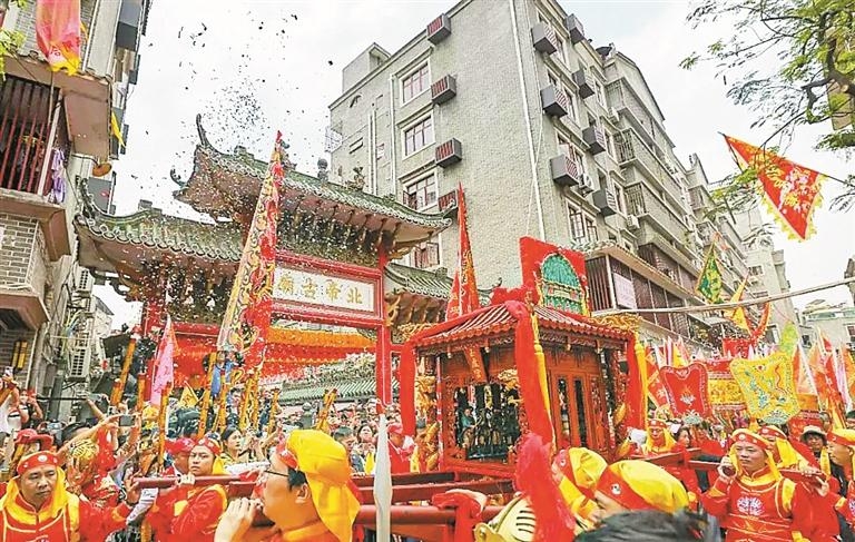 西乡北帝三月三庙会巡游开始报名