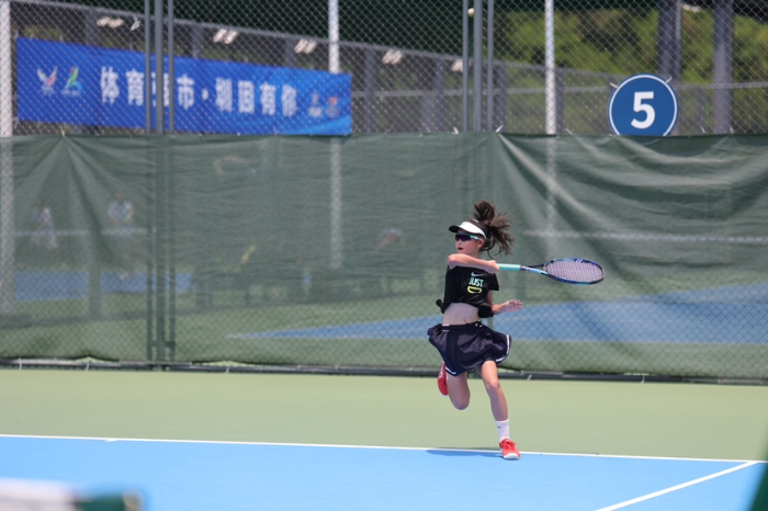 市十一运会青少年体育组网球项目:南山队获6金7银3铜团体第一