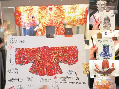 深圳各博物馆活跃着一群“灵魂画手” 深圳各博物馆活跃着一群“灵魂画手”