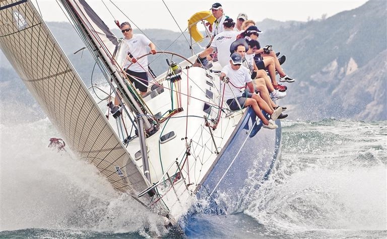 中国杯帆船赛下周扬帆大鹏