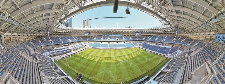 市体育中心体育场全新亮相 市体育中心体育场全新亮相