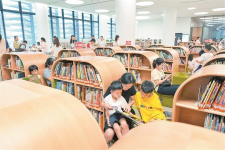 深圳图书馆(北馆)增设爱心通道 深圳图书馆(北馆)增设爱心通道