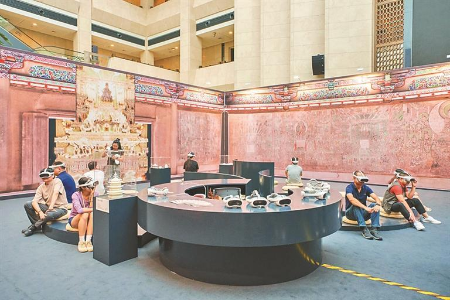 VR虚拟漫游,在深博“穿越”回北宋 VR虚拟漫游,在深博“穿越”回北宋