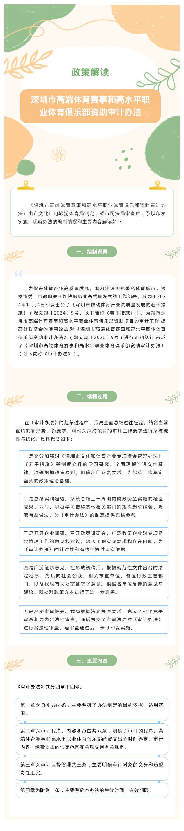 《深圳市高端体育赛事和高水平职业体育俱乐部资助审计办法》政策解读.png